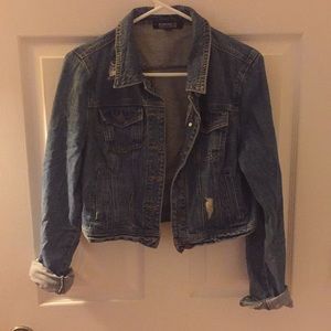 Cropped Jean Jacket